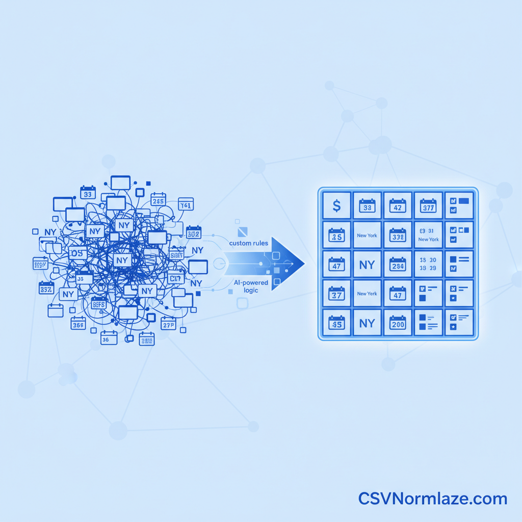 Beyond Basic Cleaning: How to Create Custom CSV Data Transformation Rules
