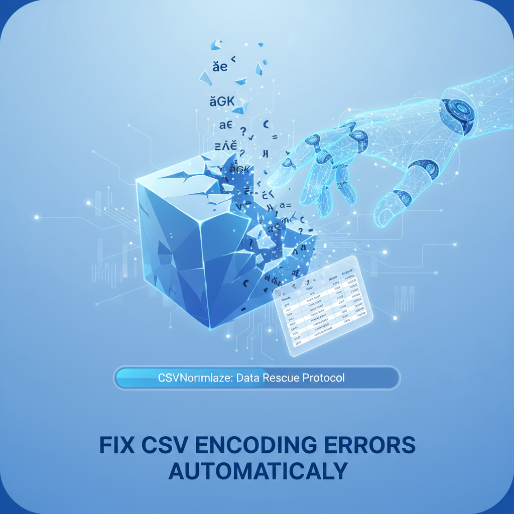 Rescue Your Data: Fix CSV Encoding Errors Automatically for Clearer Insights
